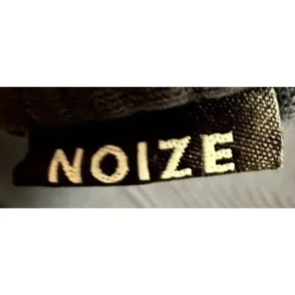 Noize Mens Navy Ribbed Full-Zip Jacket With Stand Collar & Button Pockets Size M - Picture 7 of 10